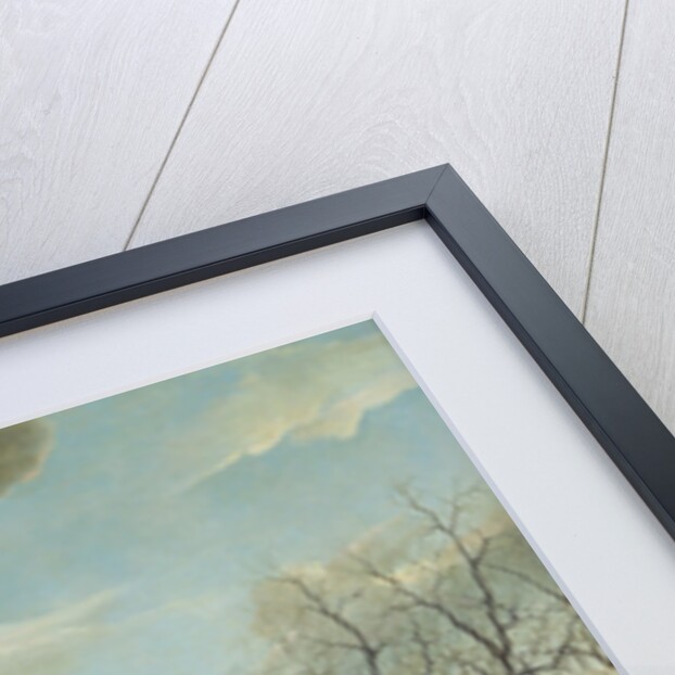 The Prince of Conde Hunting in a Sleigh in 1767 by Jean Francois Perdrix