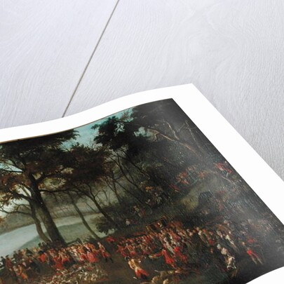 The Quarry at the Etangs de Commelles in 1771 by Jean Francois Perdrix