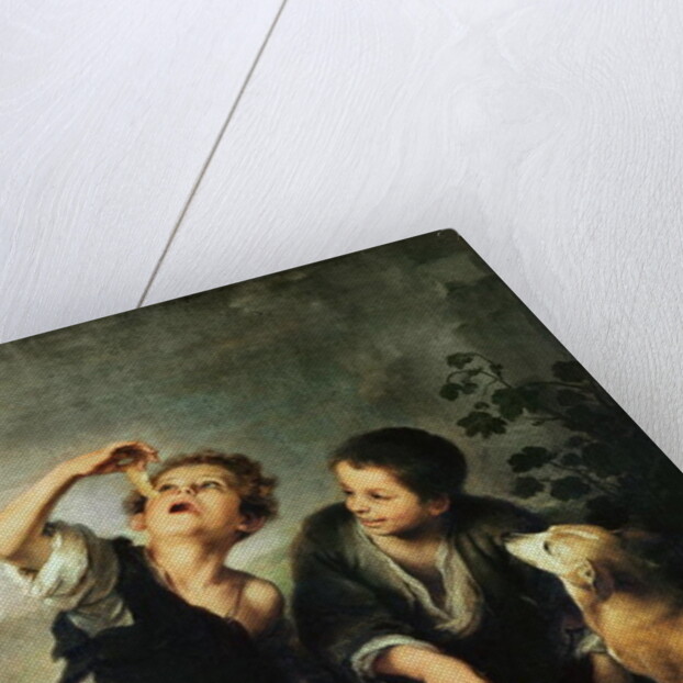 Children Eating a Pie, 1670-75 by Bartolome Esteban Murillo