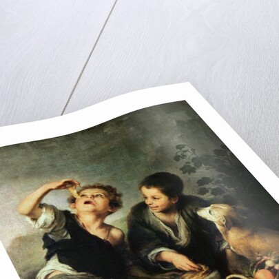 Children Eating a Pie, 1670-75 by Bartolome Esteban Murillo