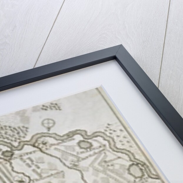 Plan of the Battle of Blenheim between the Imperial Army and the Franco-Bavarian Army, 13th August 1704 by French School