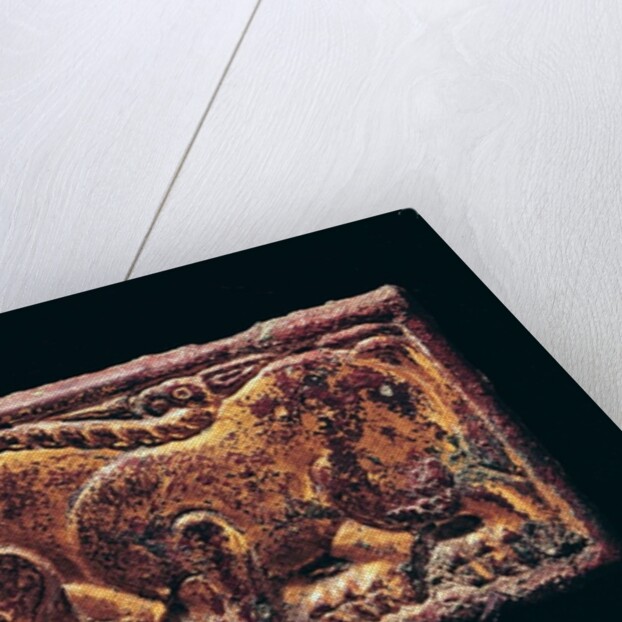 Ordos style plaque, 3rd-2nd century BC by School Chinese