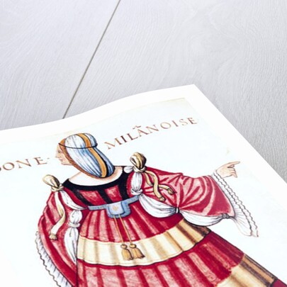 A Milanese Lady by French School