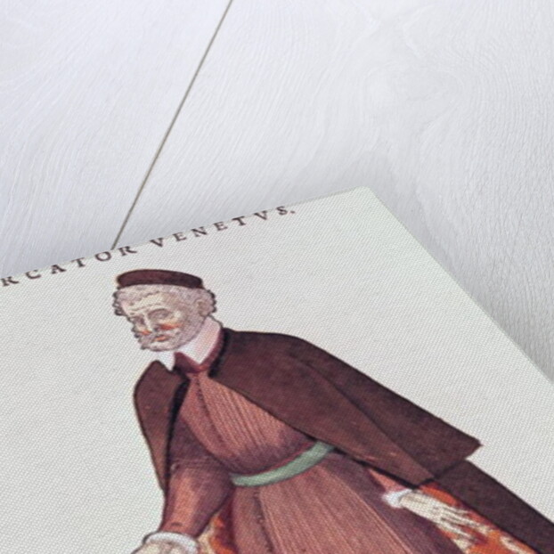 A Venetian Merchant by French School