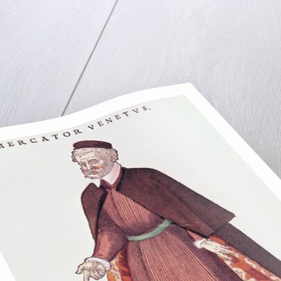 A Venetian Merchant by French School