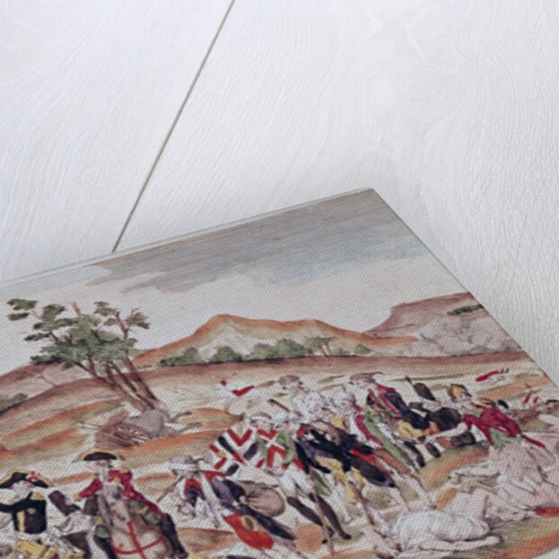 The Breach of Grandpre, October 1792 by French School