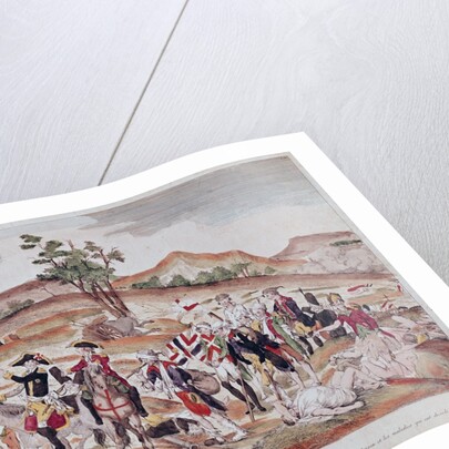 The Breach of Grandpre, October 1792 by French School