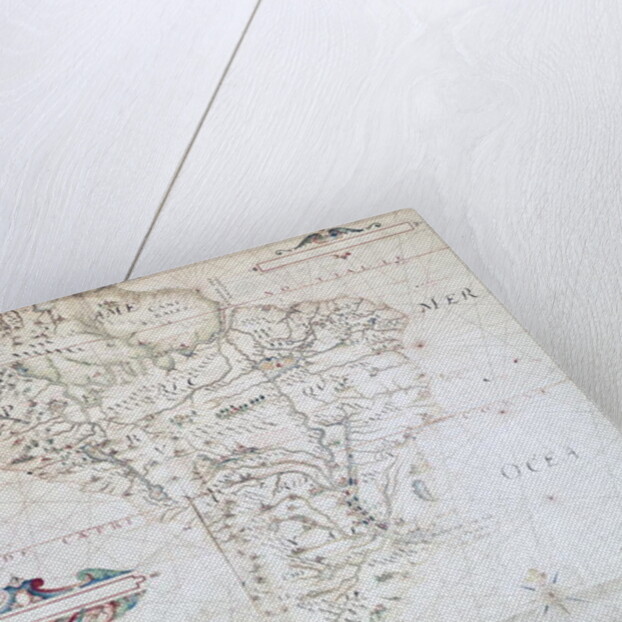 Map of South America by French School