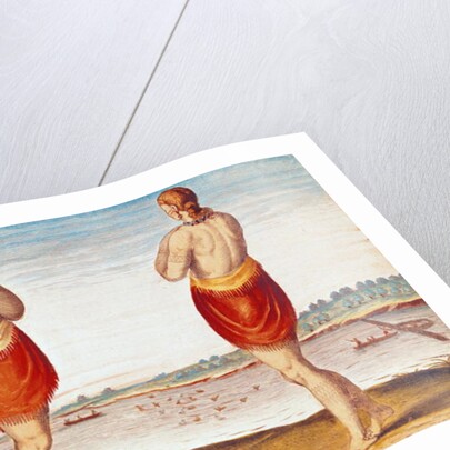 A Young Noblewoman from Secoton by Jacques Le Moyne