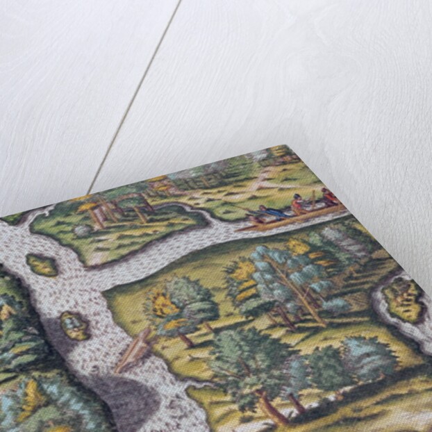 The French left at Fort Charles suffering from a lack of food by Jacques Le Moyne