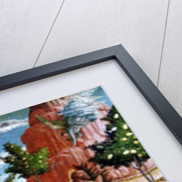 The Agony in the Garden, left hand predella panel from the Altarpiece of St. Zeno of Verona, 1456-60 by Andrea Mantegna