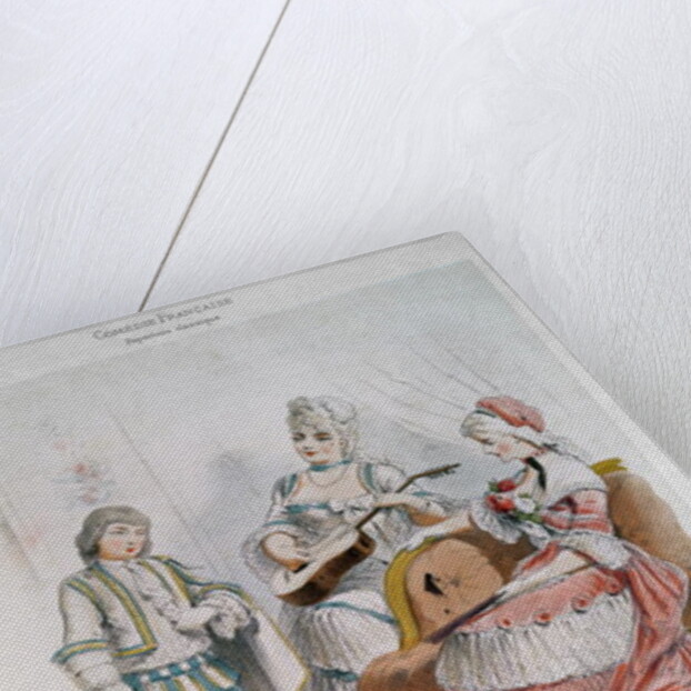 Mademoiselle Reichemberg as Cherubin, Mademoiselle Croizette as Suzanne and Mademoiselle Broisat as the Countess by Stop (1825-99)