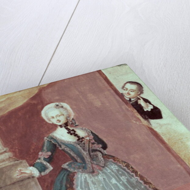 An Actress in the Role of Rosine in 'The Barber of Seville' by Pierre-Augustin Caron de Beaumarchais by French School