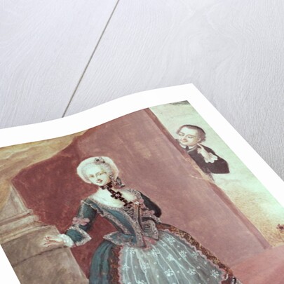 An Actress in the Role of Rosine in 'The Barber of Seville' by Pierre-Augustin Caron de Beaumarchais by French School