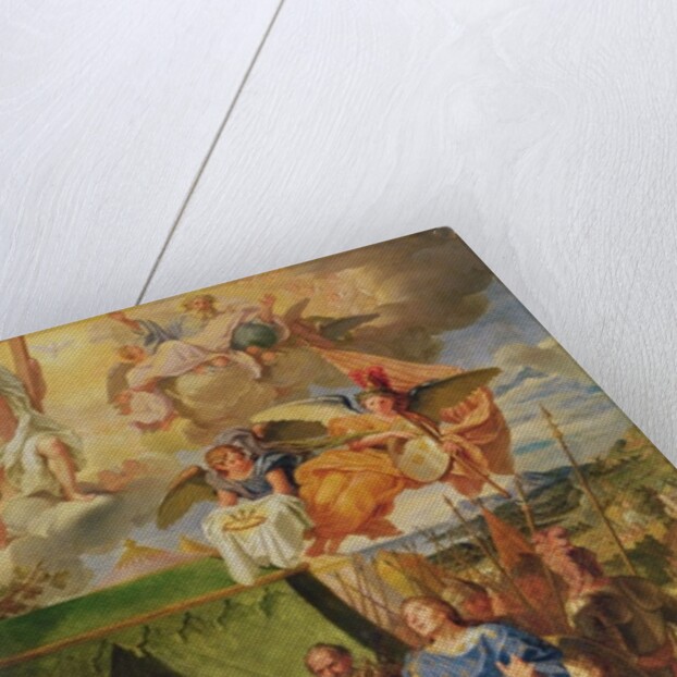 St. Louis Curing the Sufferers of Scrofula by Louis Licherie de Beurie