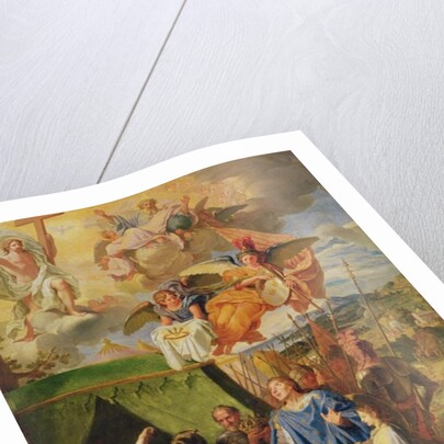 St. Louis Curing the Sufferers of Scrofula by Louis Licherie de Beurie