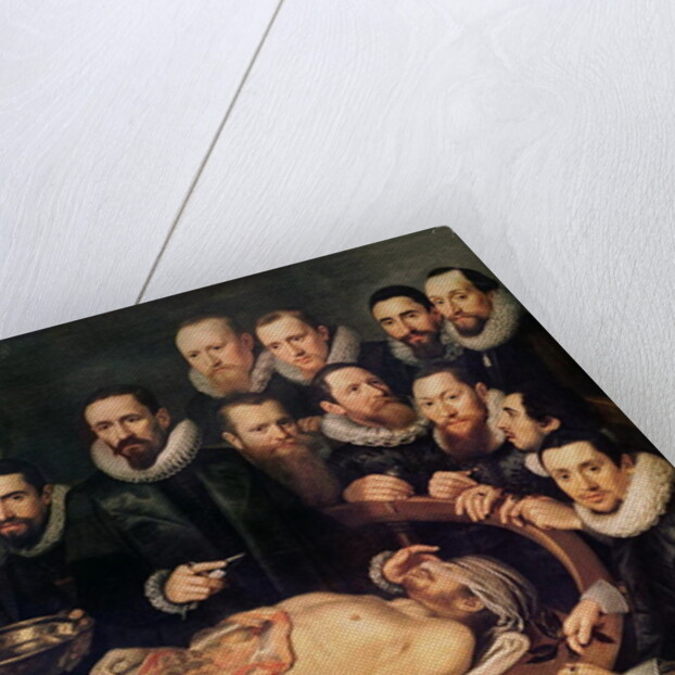 The Anatomy Lesson of Doctor Willem van der Meer in Delft, 1617 by Pieter van Miereveld