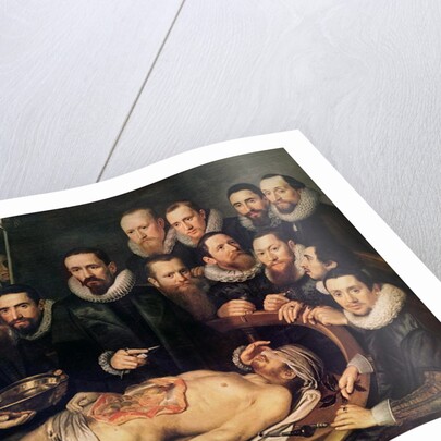 The Anatomy Lesson of Doctor Willem van der Meer in Delft, 1617 by Pieter van Miereveld