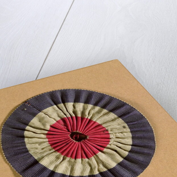 Tricolore Rosette by French School