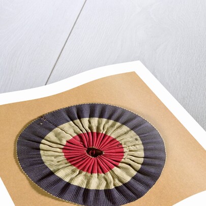 Tricolore Rosette by French School