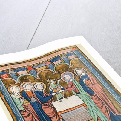 Ms 3016 fol.10 The Circumcision by French School
