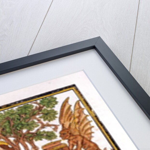 Man between vice and virtue by French School