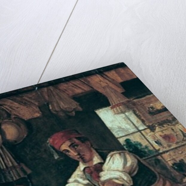 Shop sign for a paint seller, 225 rue Saint-Denis by French School