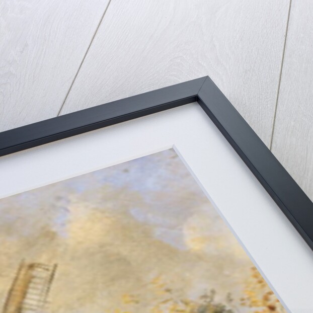 The Moulin de la Galette, Montmartre, 1861 by Antoine Vollon