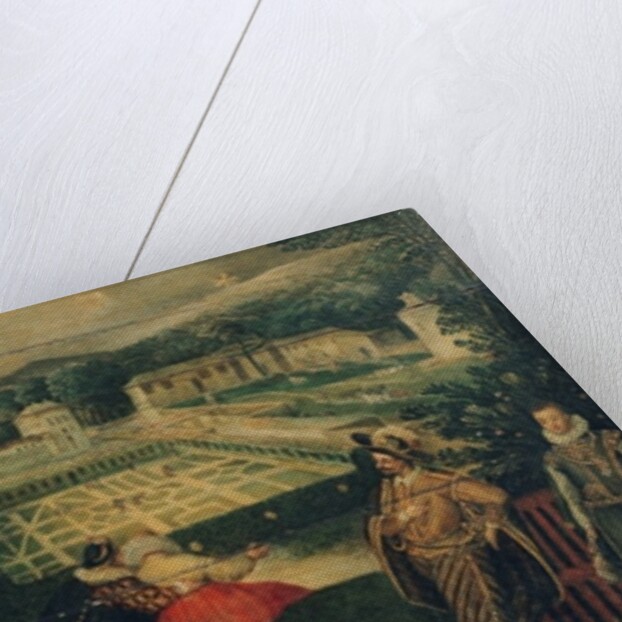 A Picnic in a Park by Flemish School