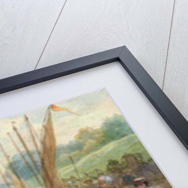 A Regatta at Asnieres during the Second Empire by Antony Paul Emile Morlon