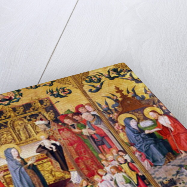 Altarpiece of the Seven Joys of the Virgin by Master of the Holy Family