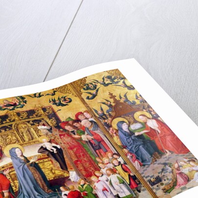 Altarpiece of the Seven Joys of the Virgin by Master of the Holy Family