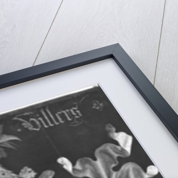 Coat of Arms of Jehan de Villers, Seigneur of Lille Adam, 3rd Chapter of the Order of the Golden Fleece, Dijon, 1430 by Flemish School