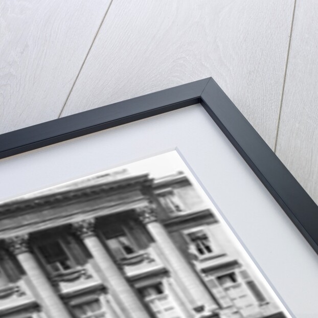 Barricade during the Commune of Paris, at the corner of Rue de Rivoli and Place de la Concorde, 1871 by French Photographer