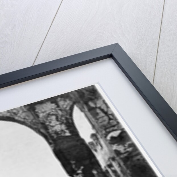 Ruins of the Cour des Comptes during the Commune of Paris, 1871 by French Photographer