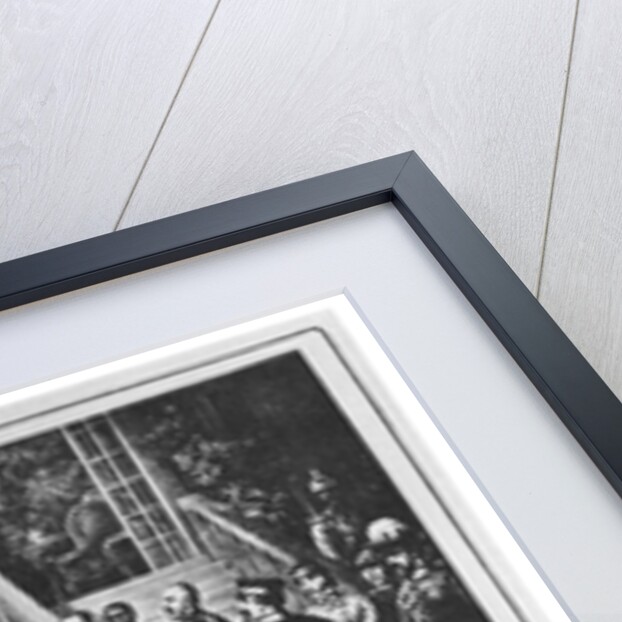 Meeting between Emperor Napoleon III and Kaiser Wilhelm I at Bellevue Castle near Sedan on 2nd September 1870 by German School