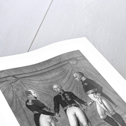 The Holly Alliance, 1815 by Johann Carl Bock