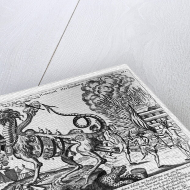 The insatiable animal of the National Assembly by German School