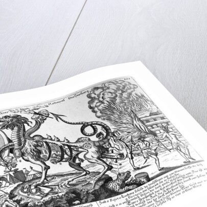 The insatiable animal of the National Assembly by German School