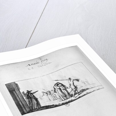 Destruction of Port-Royal des Champs and arrest of the nuns on 29th October 1709 by French School