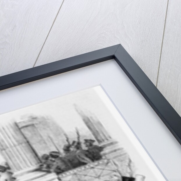 Palace of the Princes of Prussia in Berlin on 20th March 1848 by German School