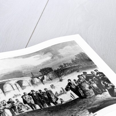 Jules Favre arriving at Pont de Sevres by German School