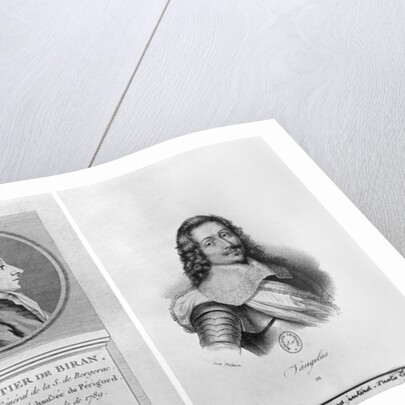 Portrait of Marie Francois Gontier de Biran by Francois Godefroy