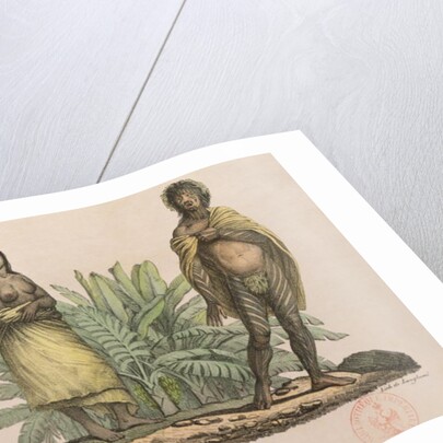 Inhabitants of Easter Island, 1822 by Ludwig Choris