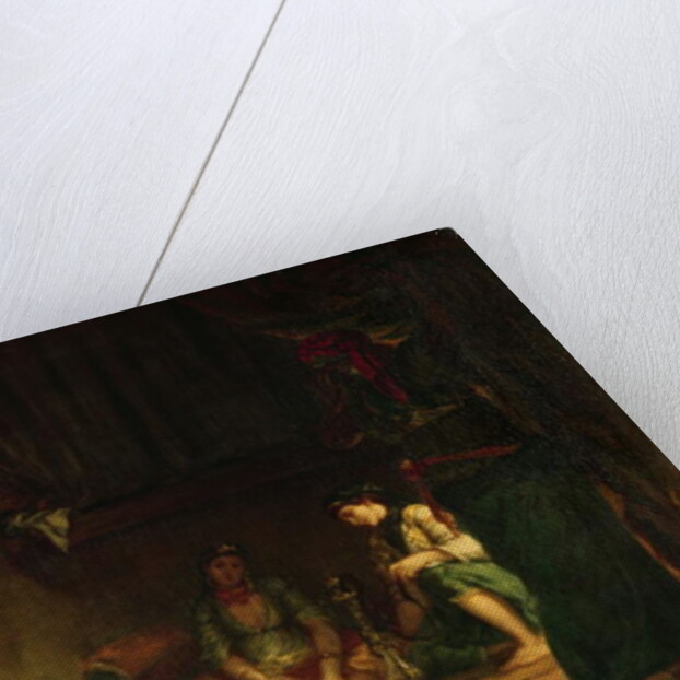 The Women of Algiers in their Harem, 1847-49 by Ferdinand Victor Eugene Delacroix