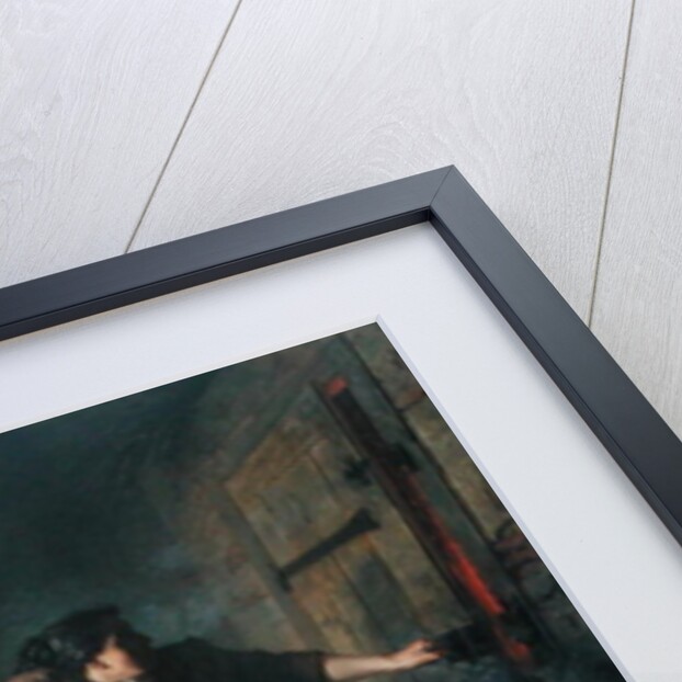 The Fire, 1850 by Alexandre Antigna