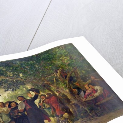 The Winner of the Cock Dance, 1871 by Gustave Brion