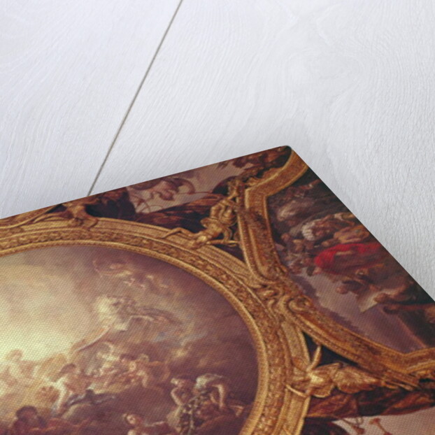 The Chariot of Apollo, ceiling painting from the Salon of Apollo by Charles de Lafosse