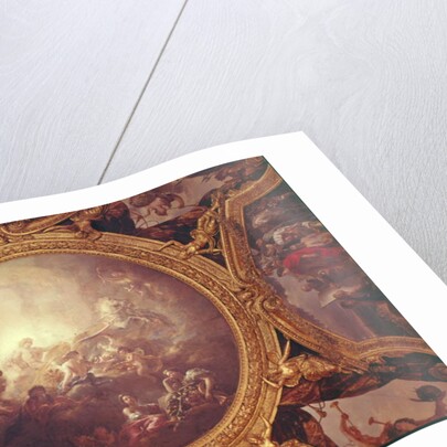 The Chariot of Apollo, ceiling painting from the Salon of Apollo by Charles de Lafosse