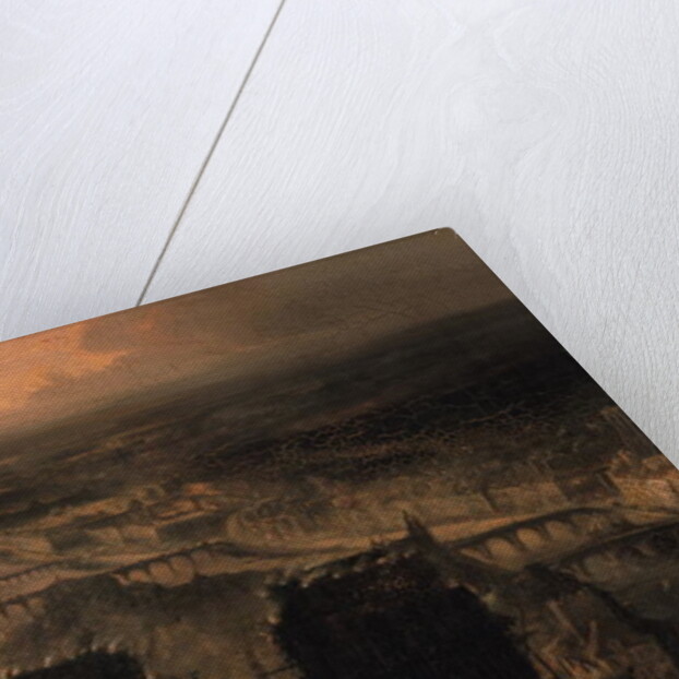 Illumination of Notre Dame to Celebrate the Election of Prince Louis-Napoleon Bonaparte to the Republic, after 1850 by Jean-Jacques Champin